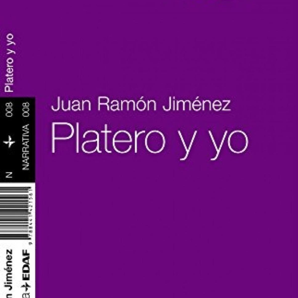 EDAF - Platero Y Yo. Juan Ramón Jiménez