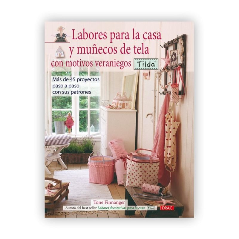 GENERICO - Labores Para La Casa Y Muñecos Tela Con Motivos Veraniegos