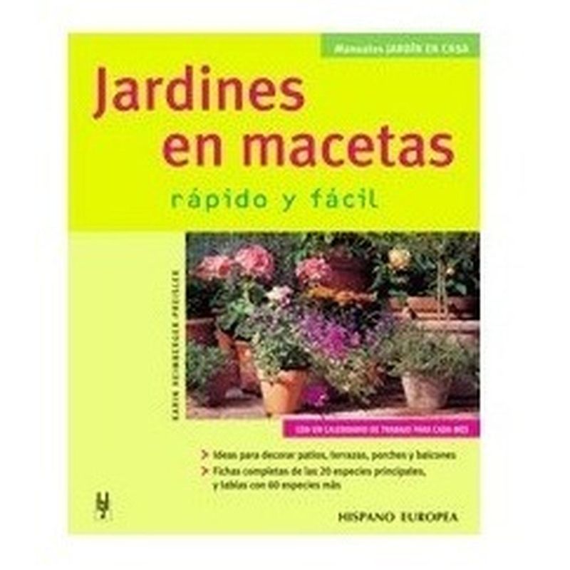 GENERICO - Jardines En Macetas. Rápido Y Fácil
