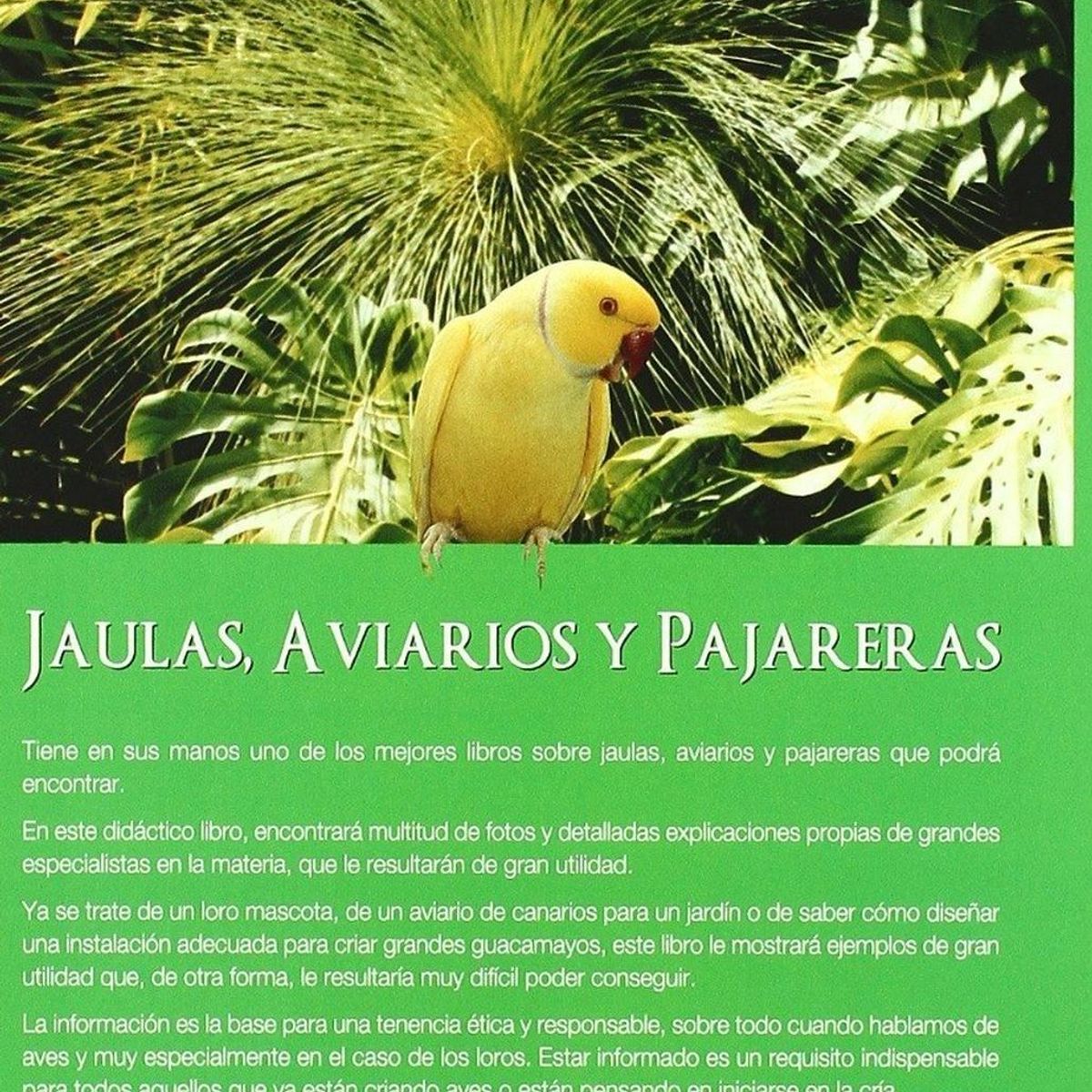 GENERICO - Jaulas, Aviarios Y Pajareras