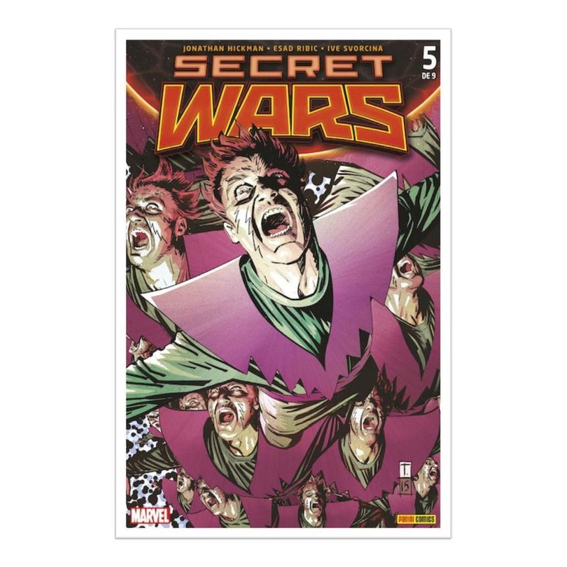 PANINI - Secret Wars 5 De 9. Jonathan Hickman