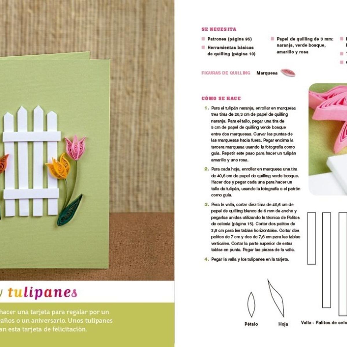 GENERICO - Flores De Quilling. Un Magnífico Jardín Con 35 Flores Papel