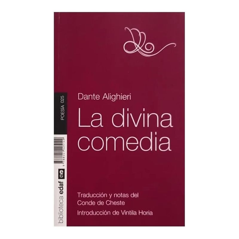 EDAF - La Divina Comedia. Dante Alighieri