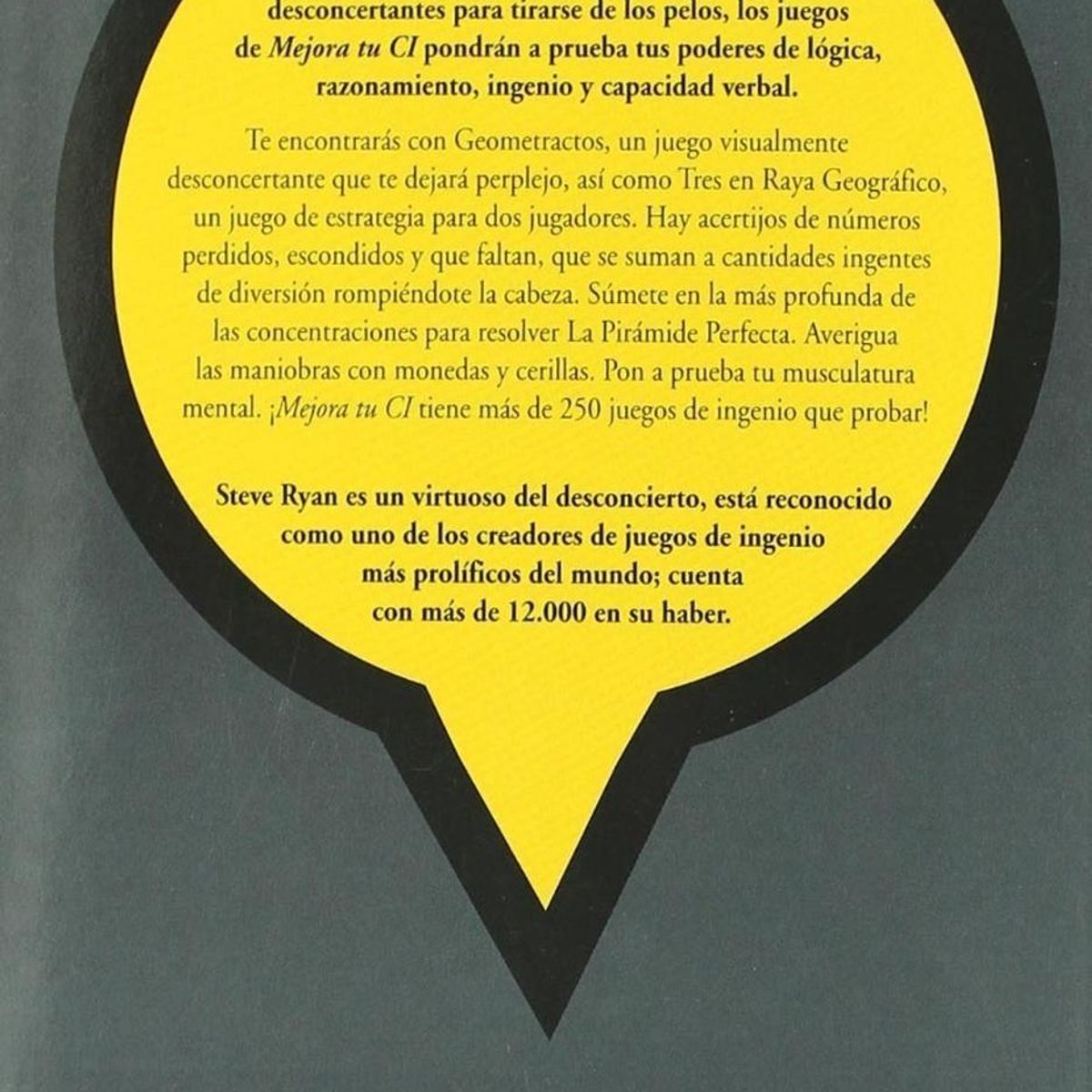 GENERICO - Mejora Tu Ci. Juegos De Ingenio Alucinantes