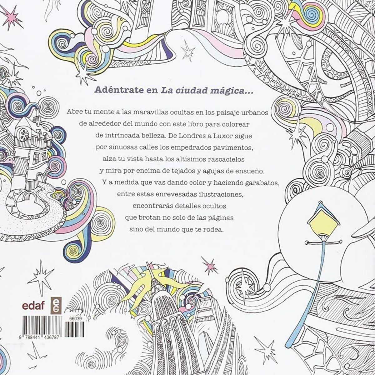 EDAF - La Ciudad Mágica. Un Libro Para Colorear