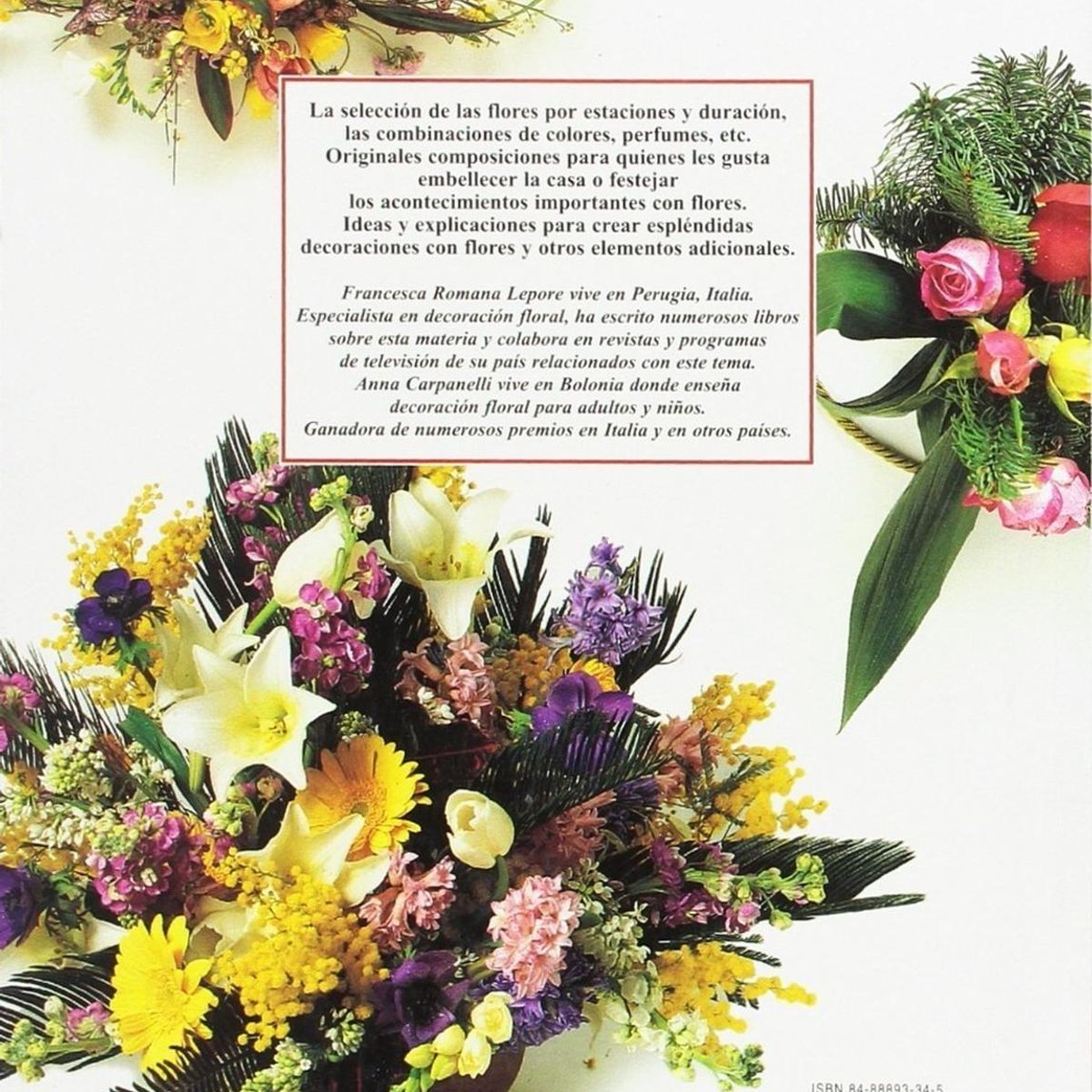 GENERICO - Libro De Decorar Con Flores Naturales