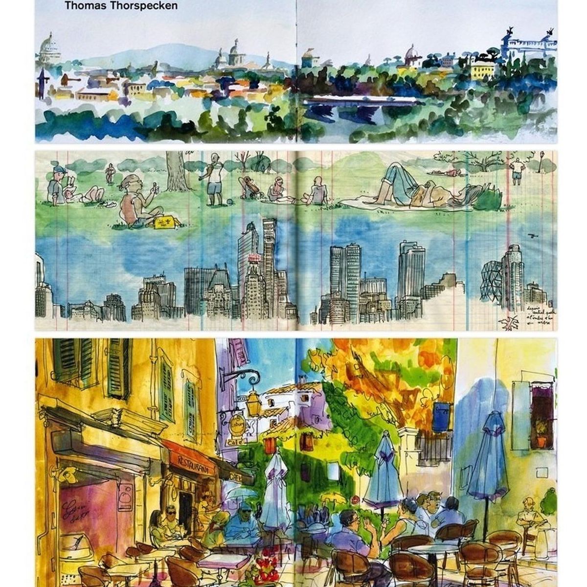 GUSTAVO GILI - Urban Sketching Guía Completa De Técnicas De Dibujo Urbano