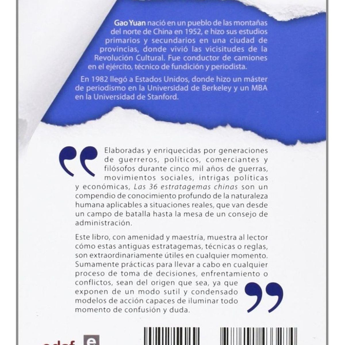 EDAF - Las 36 Estratagemas Chinas