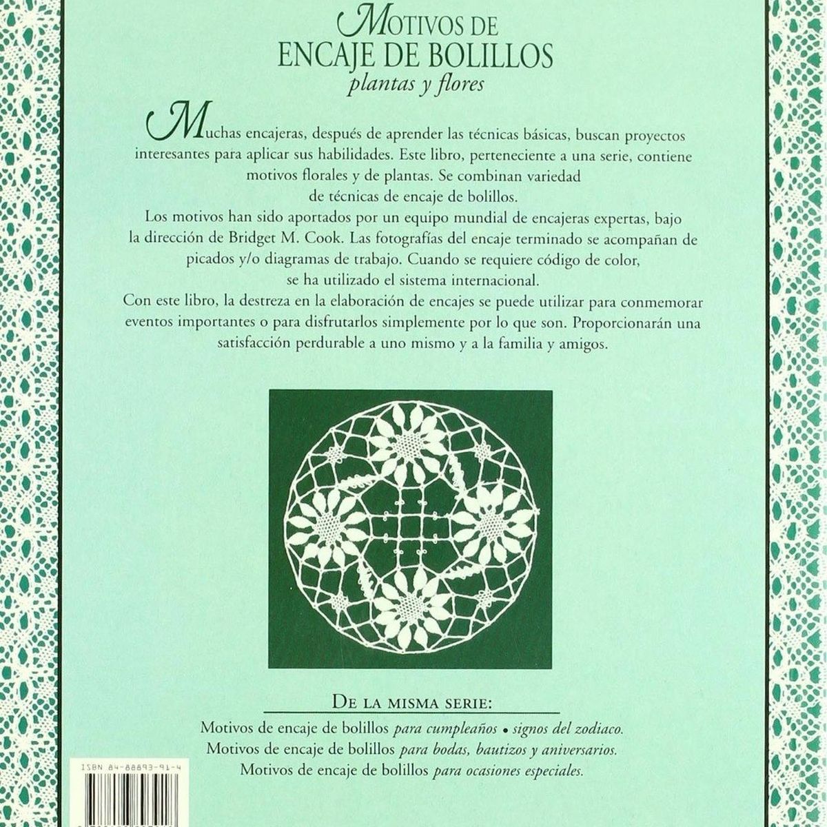 GENERICO - Motivos De Encaje De Bolillos. Plantas Y Flores