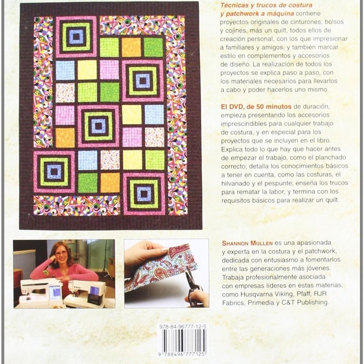 GENERICO - Técnicas Y Trucos De Costura Y Patchwork A Máquina + Dvd