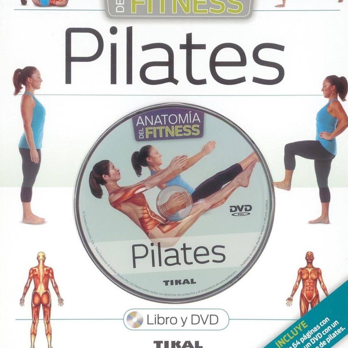 SUSAETA - Anatomía Del Fitness. Pilates. Incluye Dvd