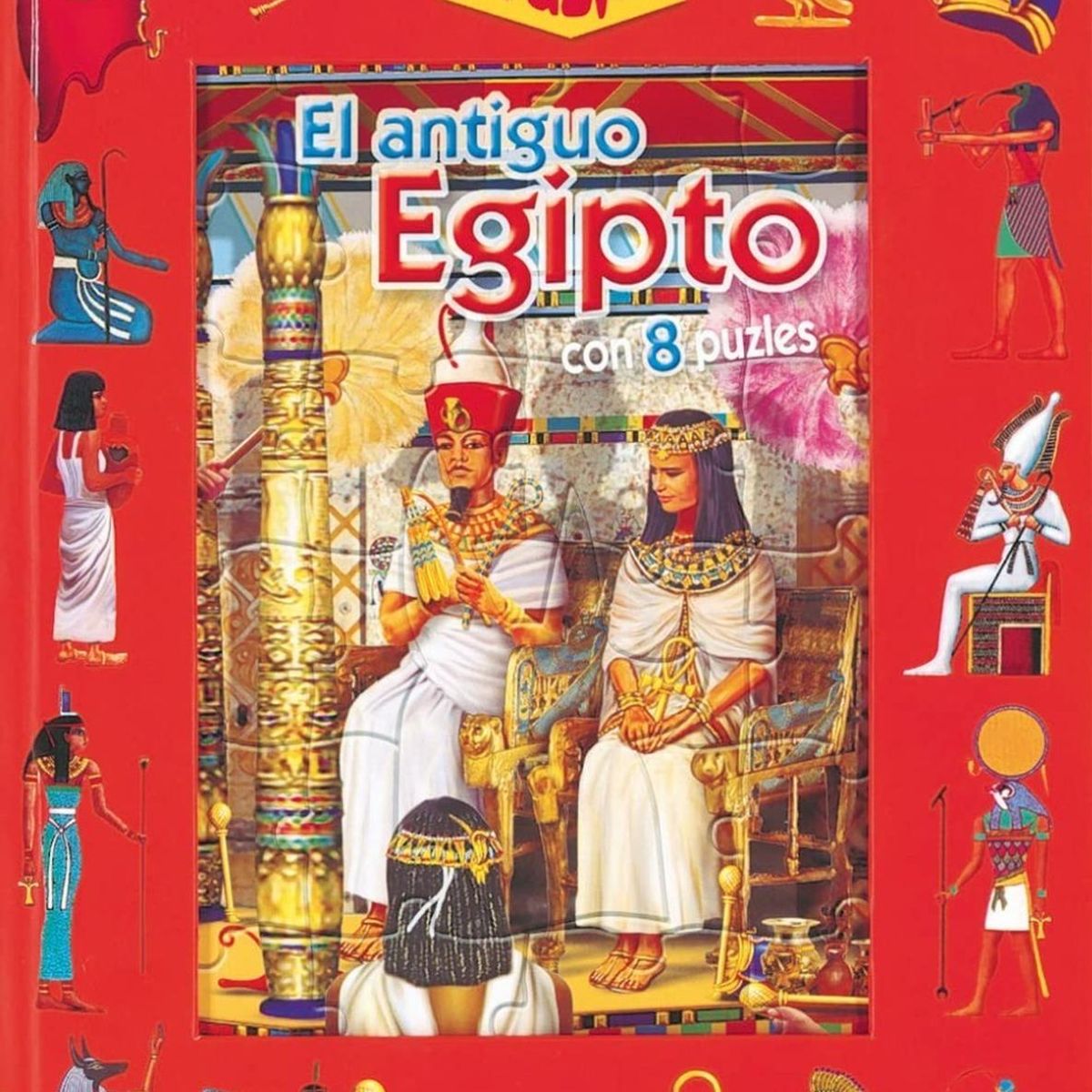 SUSAETA - El Antiguo Egipto Con 8 Puzles