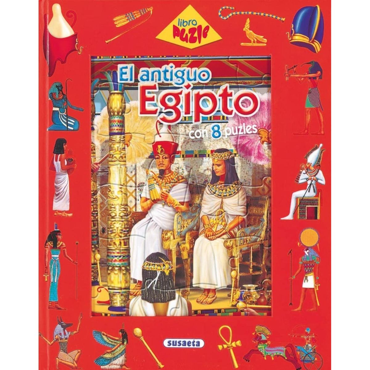 SUSAETA - El Antiguo Egipto Con 8 Puzles