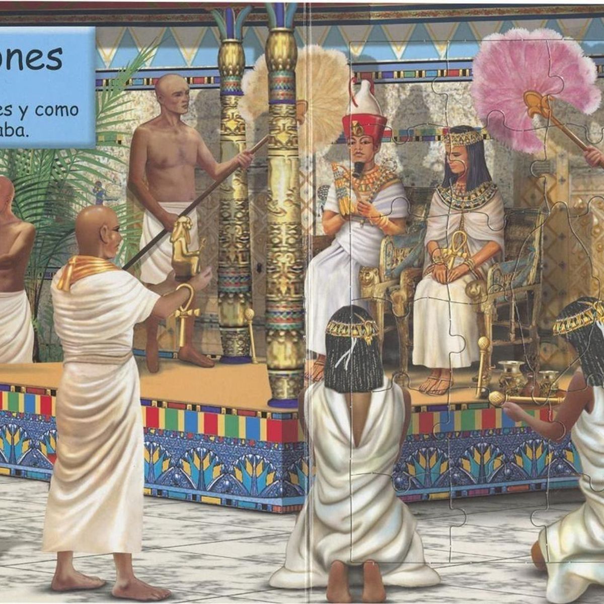 SUSAETA - El Antiguo Egipto Con 8 Puzles