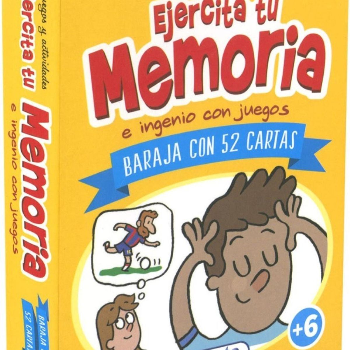 SUSAETA - Ejercita Tu Memoria E Ingenio Con Juegos. Baraja 52 Cartas
