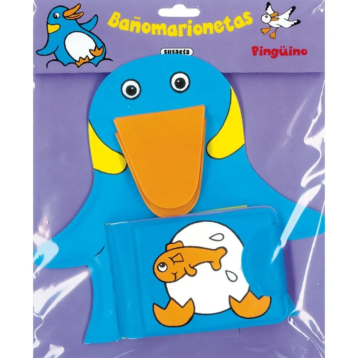 SUSAETA - Pingüino. Bañomarioneta. Libro De Baño