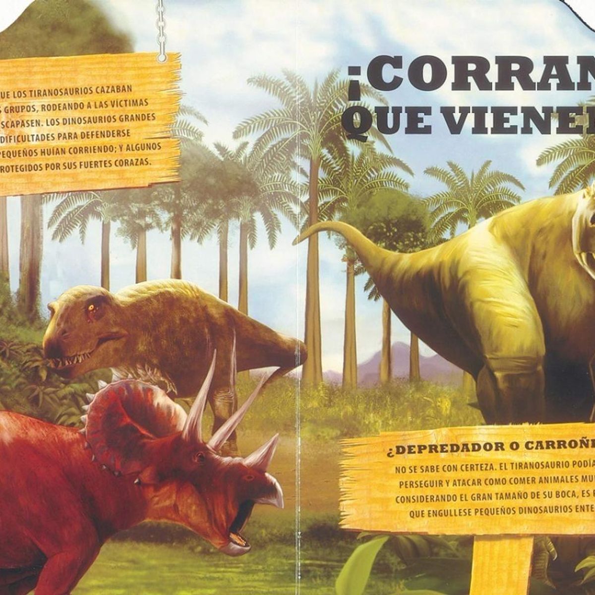 SUSAETA - Tiranosaurio. Dinosaurios Increíbles