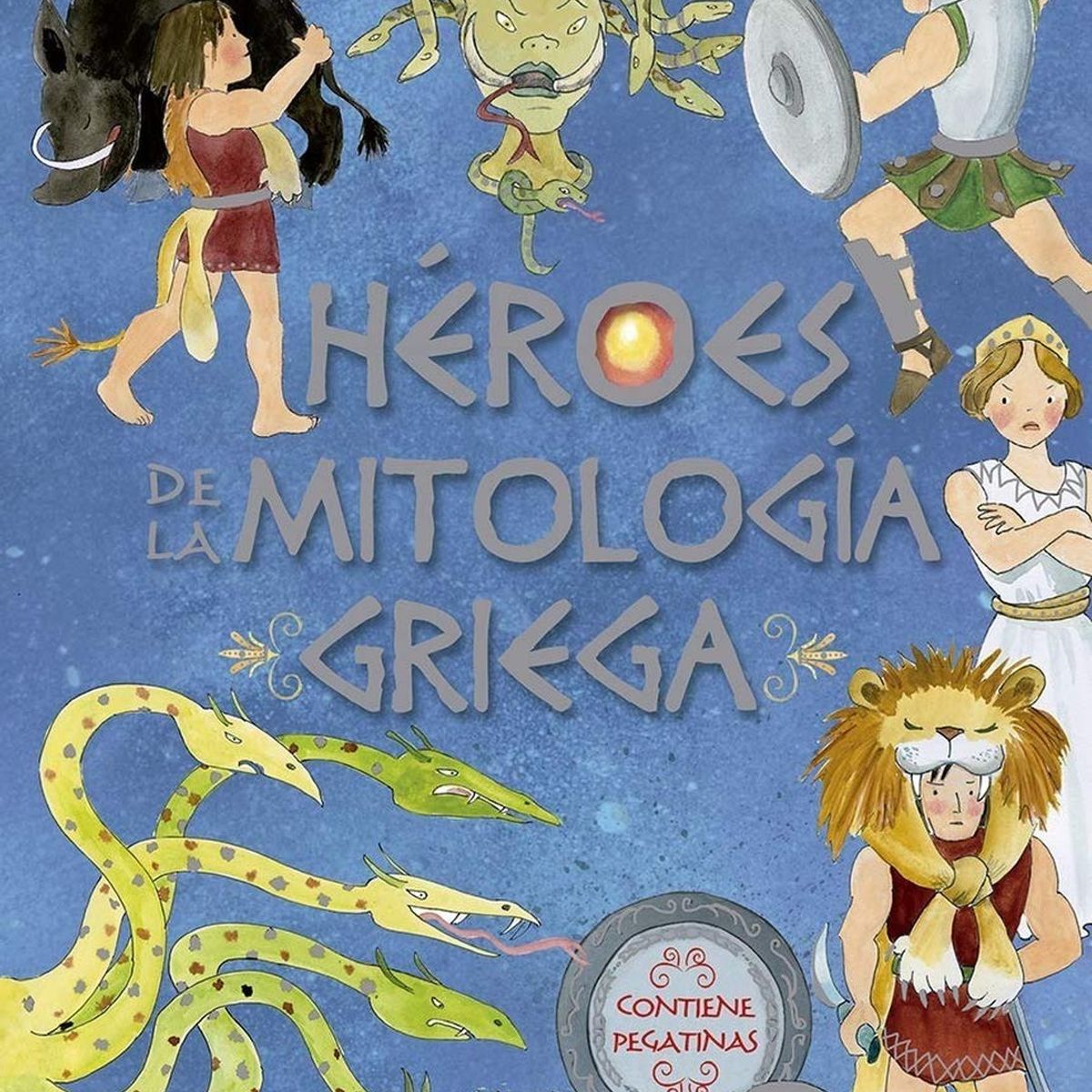 SUSAETA - Héroes De La Mitología Griega Con Pegatinas