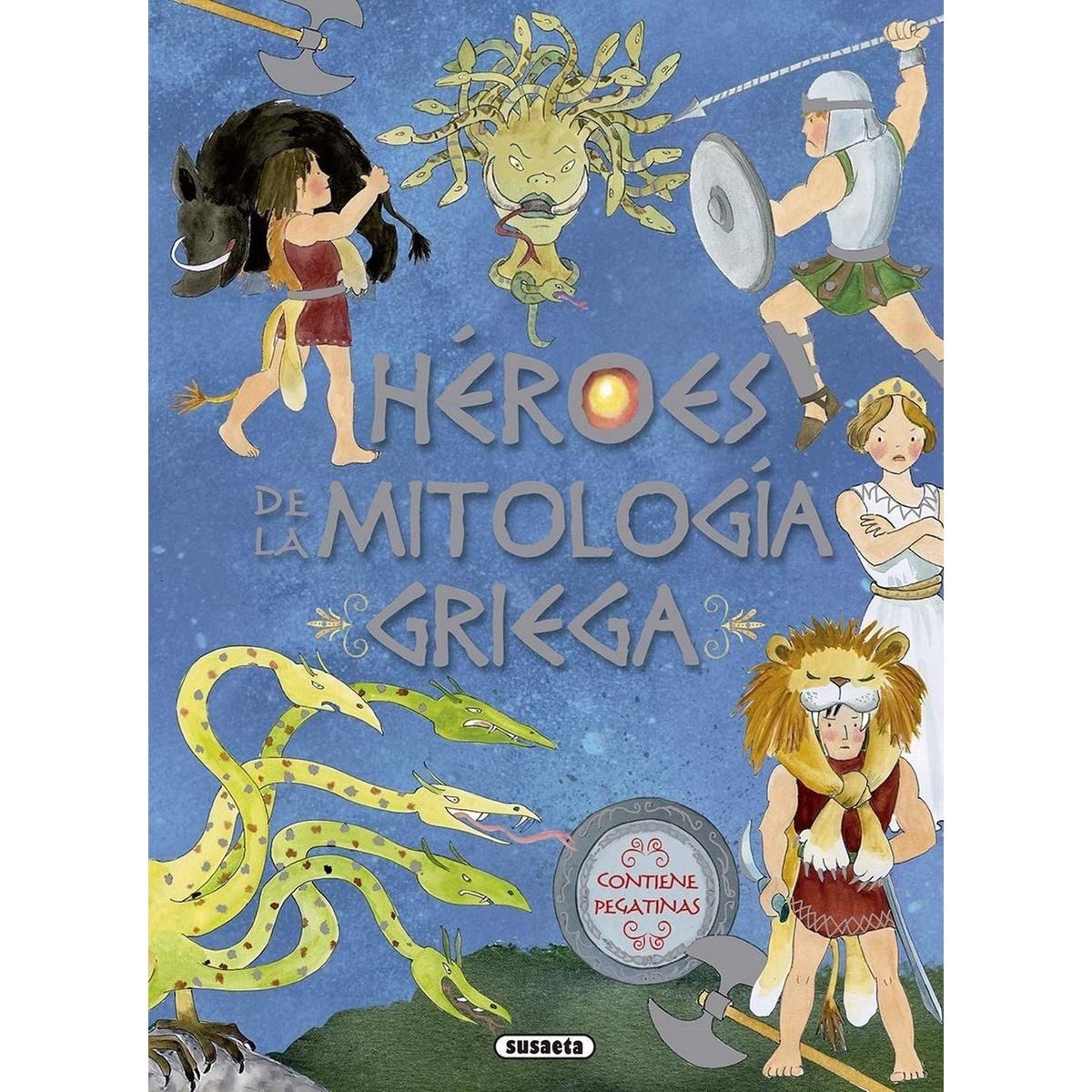 SUSAETA - Héroes De La Mitología Griega Con Pegatinas