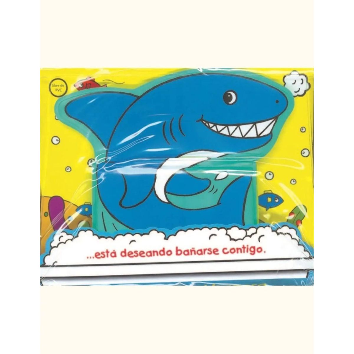 SUSAETA - Un Tiburón En Mi Bañera. Pompas De Jabón. Libro Baño
