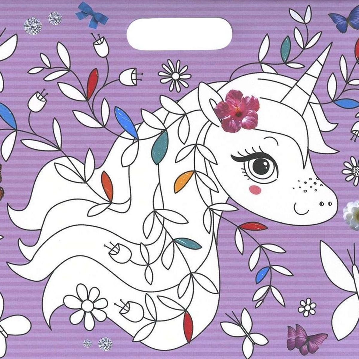 SUSAETA - Unicornios Magicos. Verde