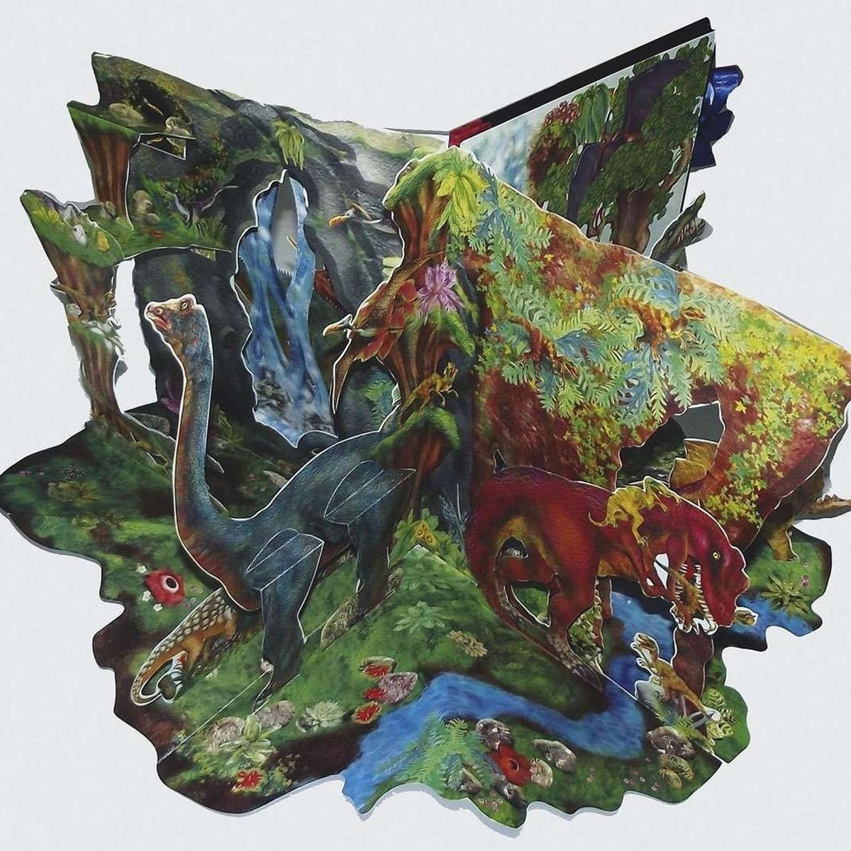 SUSAETA - El Mundo De Los Dinosaurios En Pop-up (t.d)