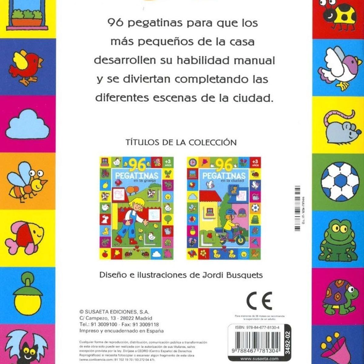 SUSAETA - 96 Pegatinas En La Ciudad