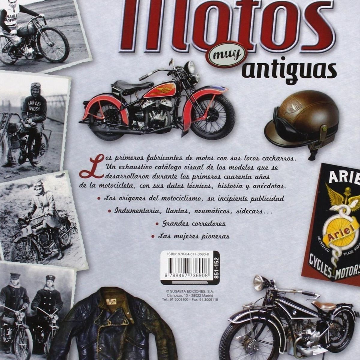 SUSAETA - Atlas Ilustrado De Motos Muy Antiguas (t.d)