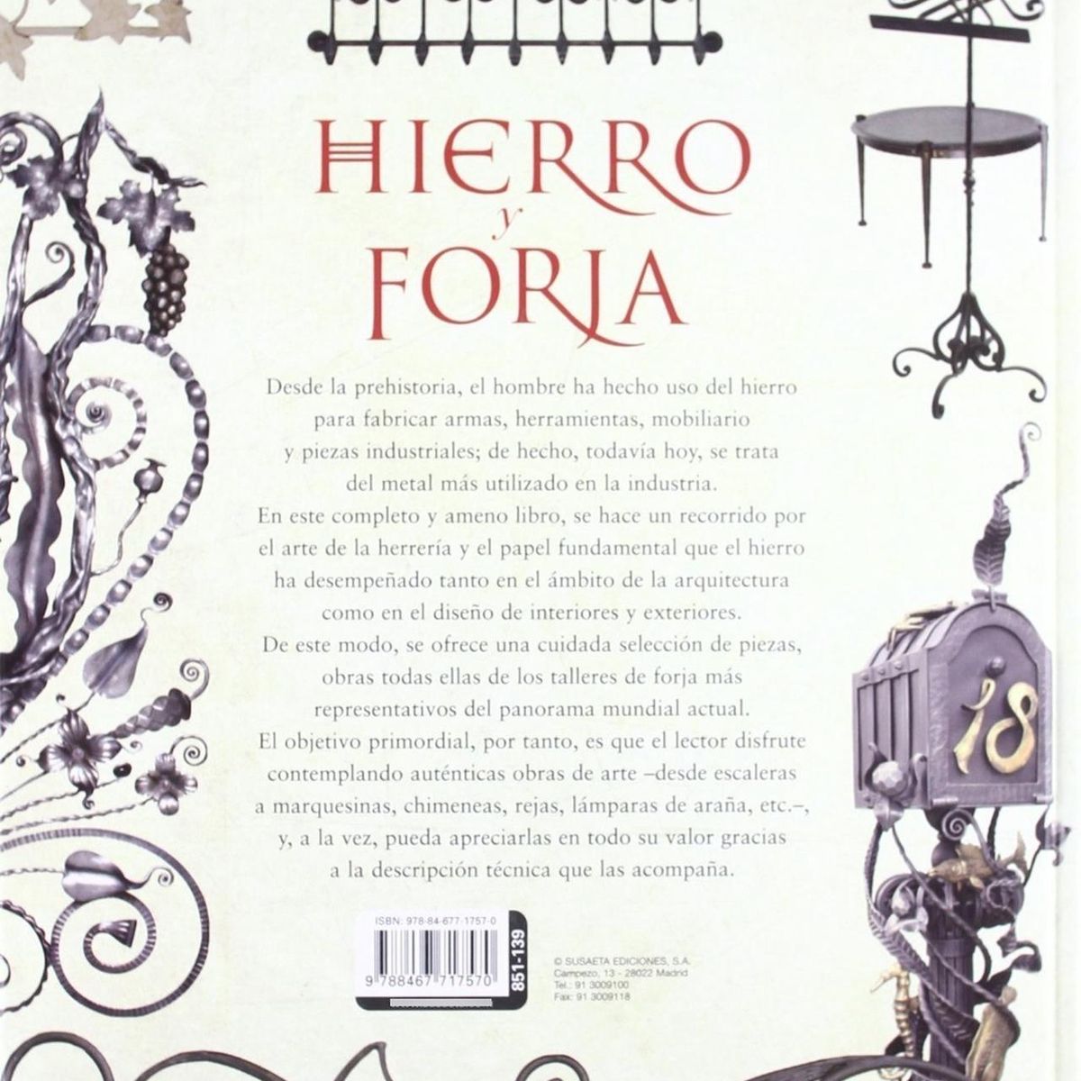 SUSAETA - Atlas Ilustrado De Hierro Forja
