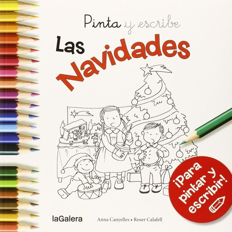 GENERICO - Pinta Y Escribe. Las Navidades