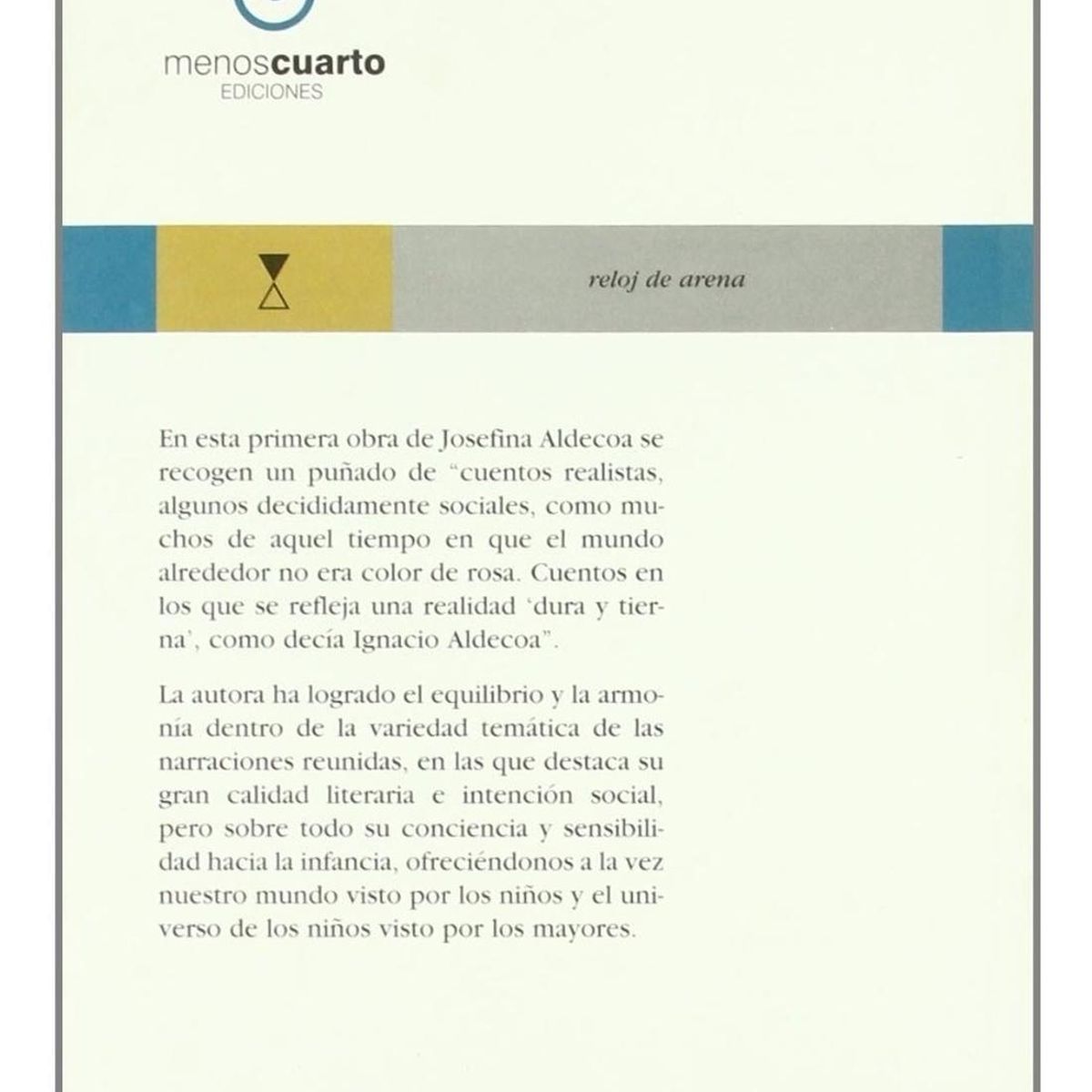 GENERICO - A Ninguna Parte. Josefina Aldecoa