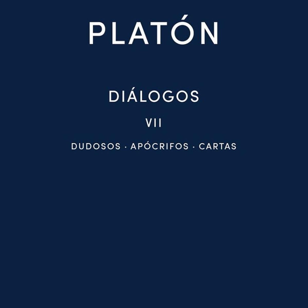 GENERICO - Dialogos Vii (t.d) Platón