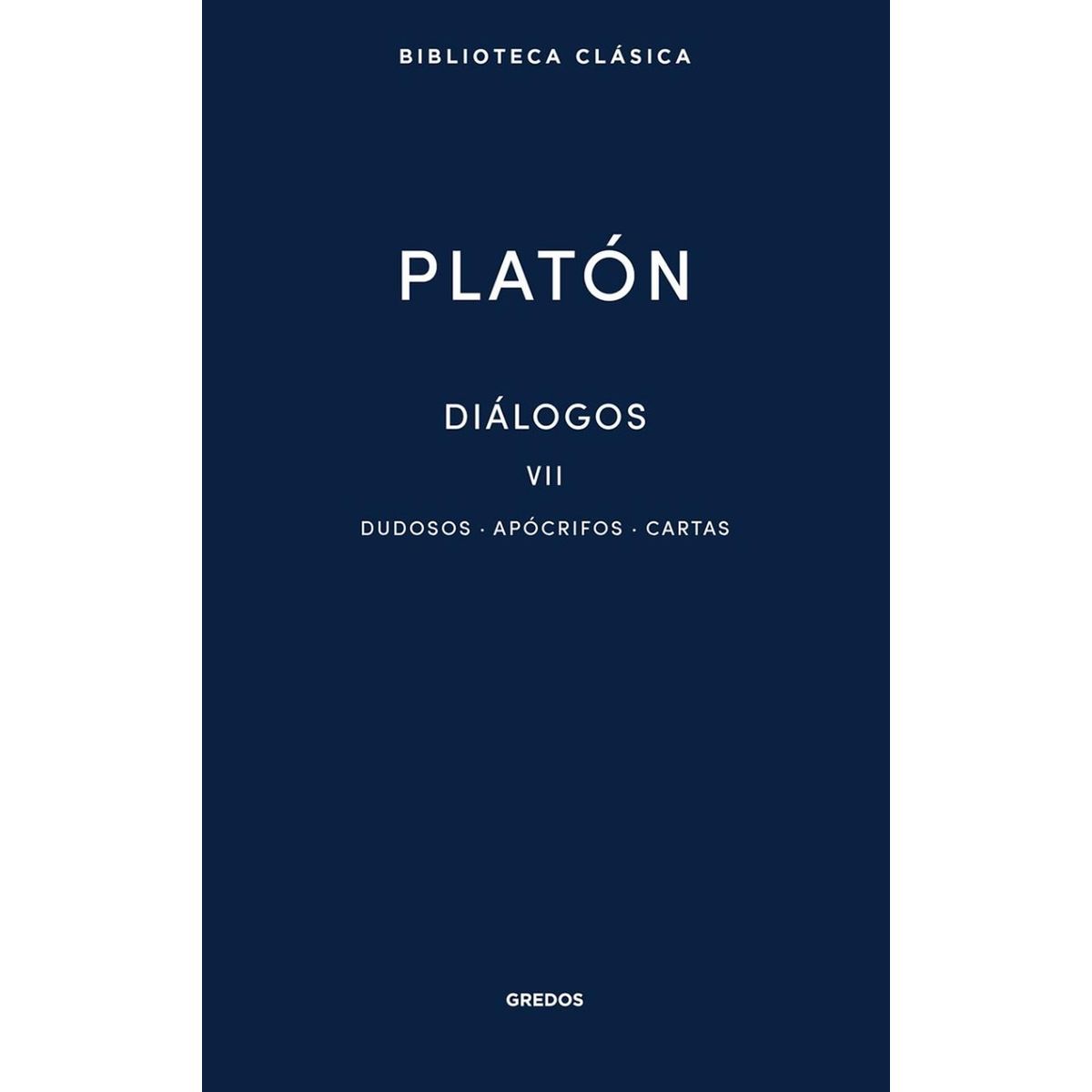 GENERICO - Dialogos Vii (t.d) Platón