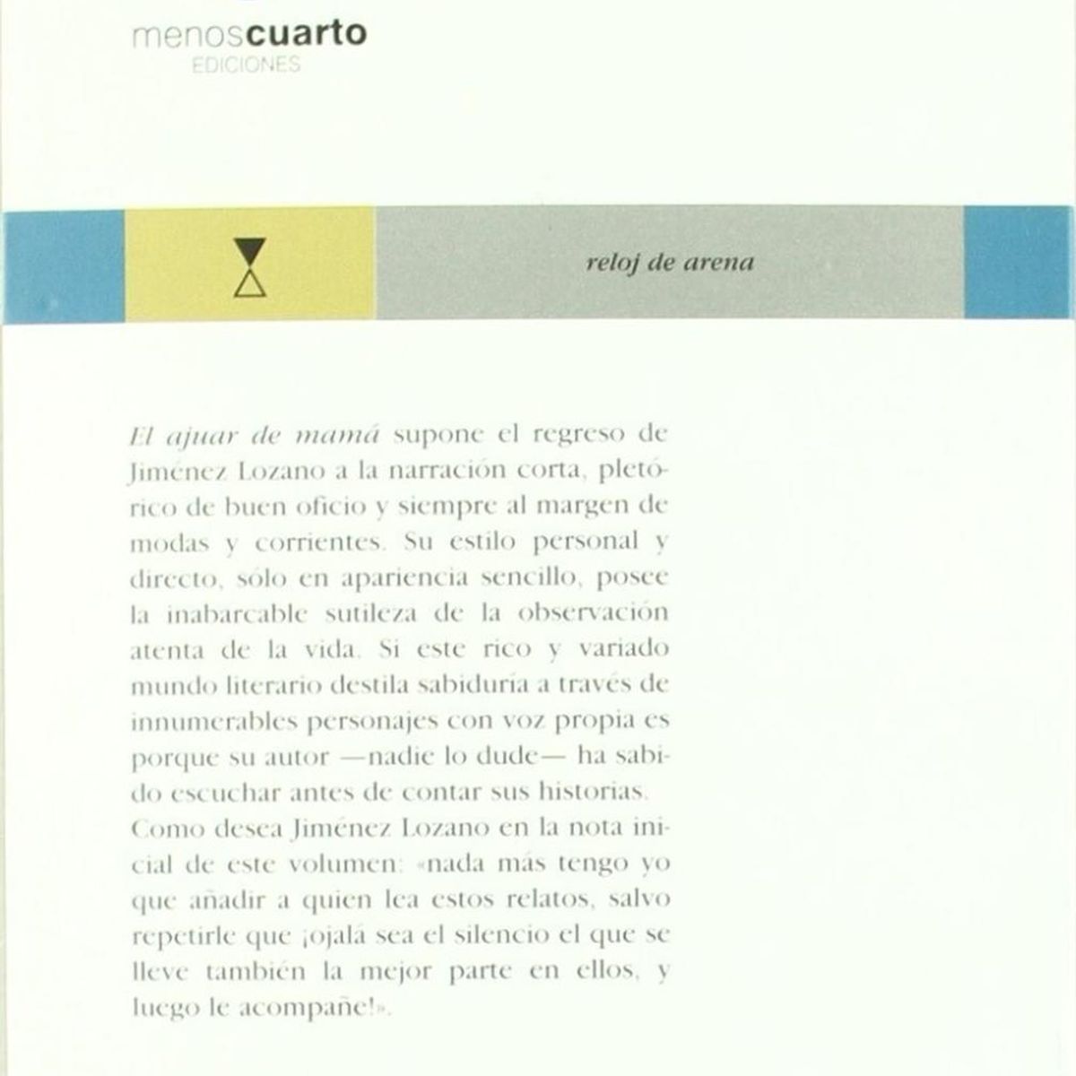 GENERICO - El Ajuar De Mamá. José Jiménez Lozano