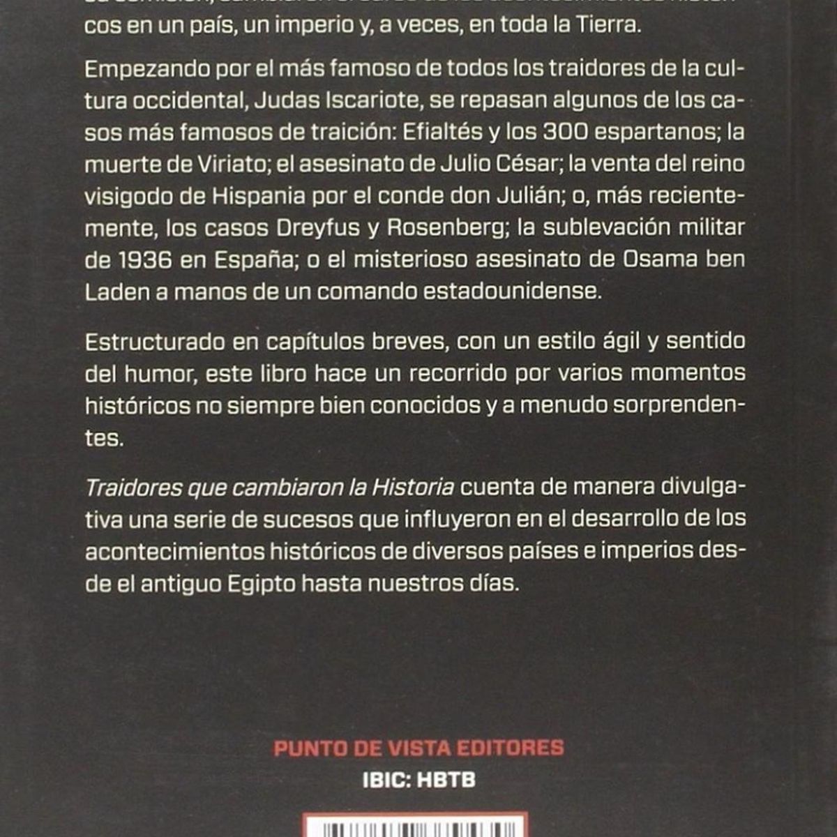 GENERICO - Traidores Que Cambiaron La Historia. José Manuel Lechado