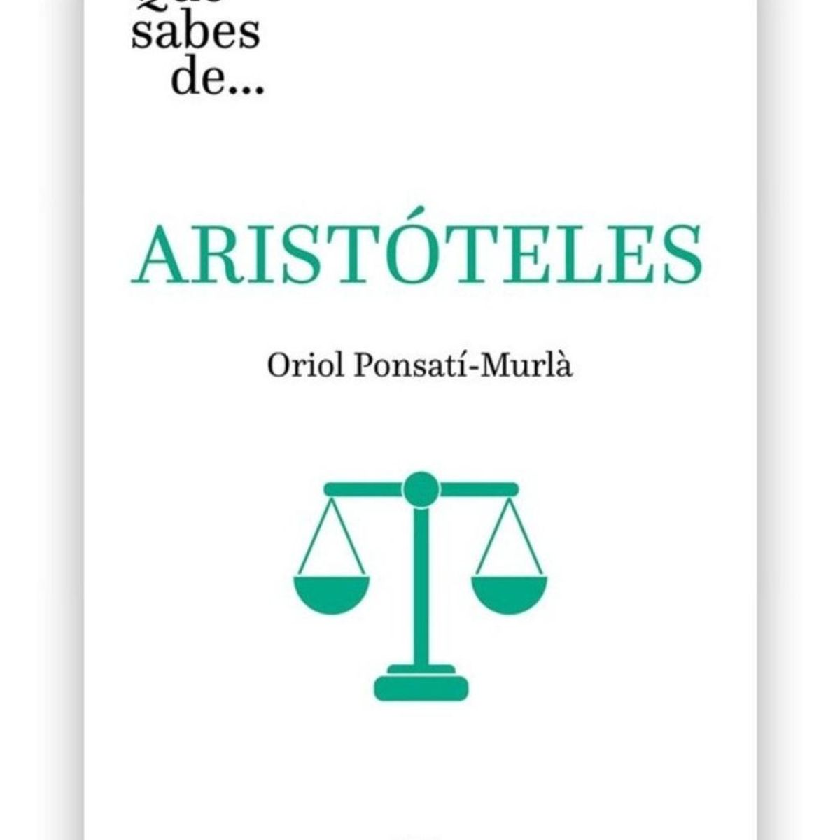 RBA - Qué Sabes De Aristóteles