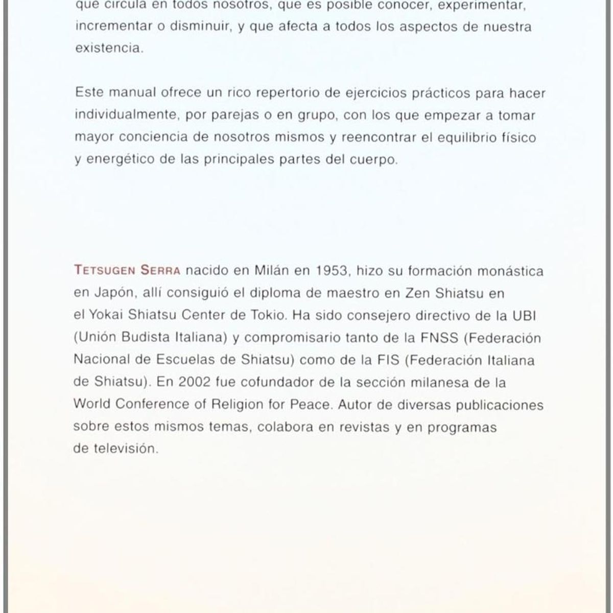 GENERICO - Zen Shiatsu