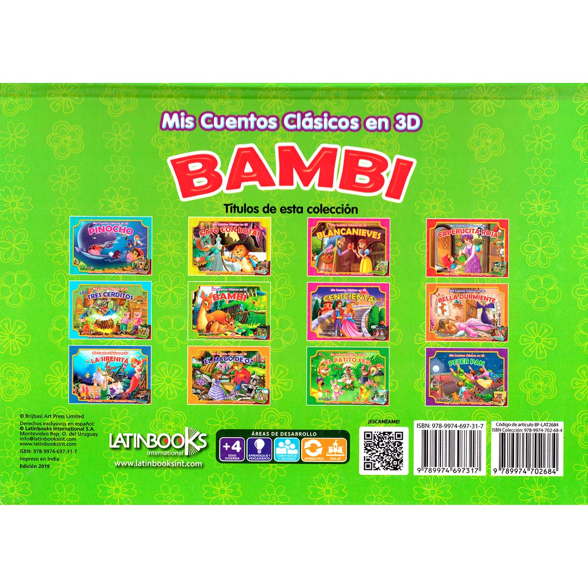 GENERICO - Mis Cuentos Clásicos En 3d. Bambi