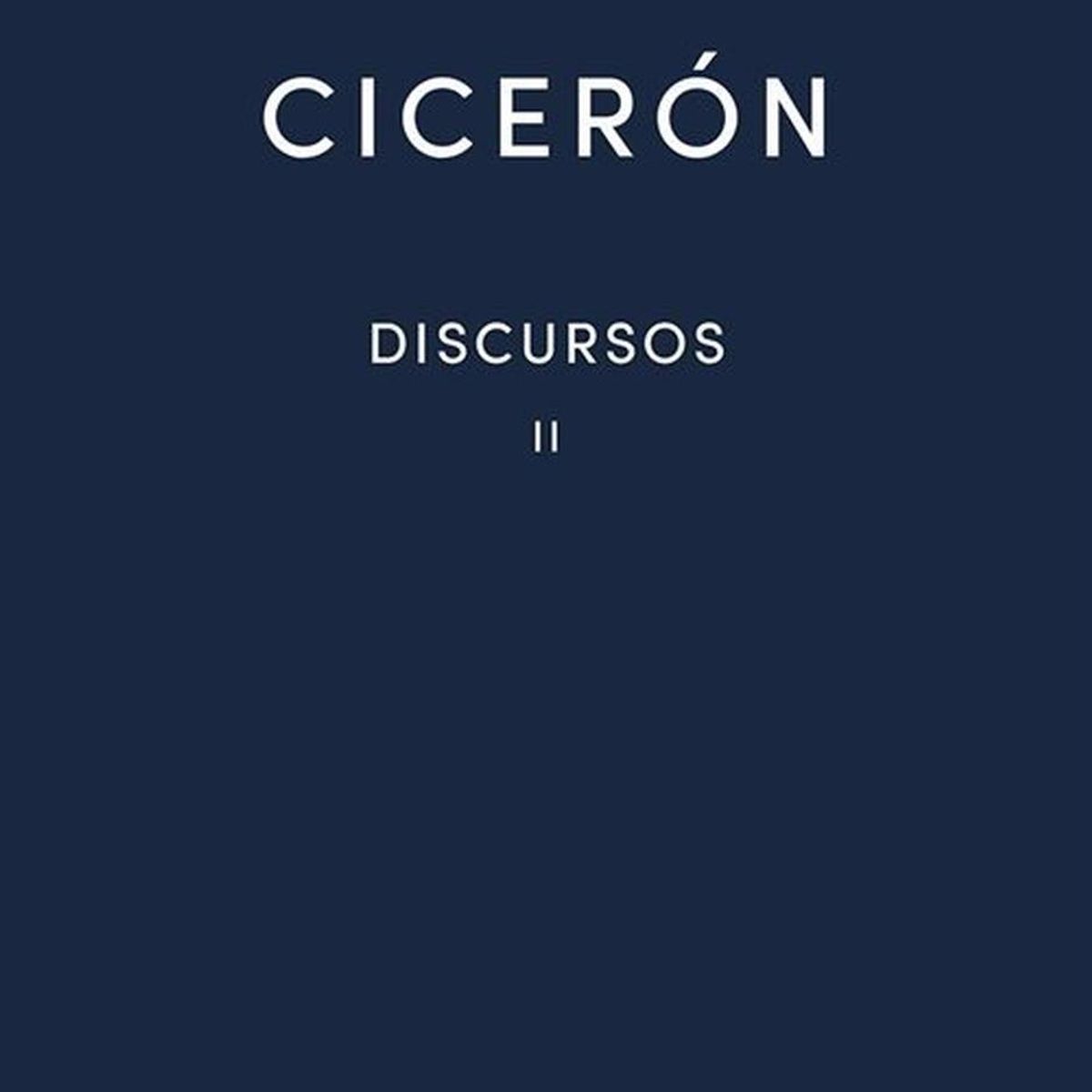 GENERICO - Discursos 2. Cicerón