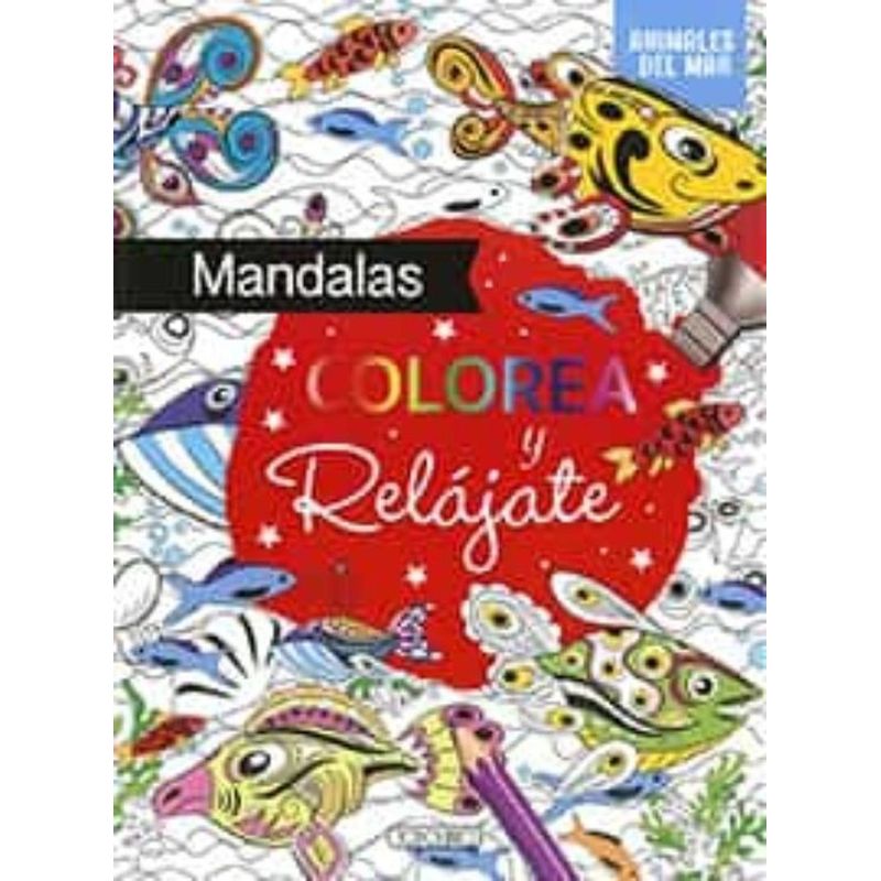 SUSAETA - Mandalas Colorea Y Relajate, Animales Del Mar