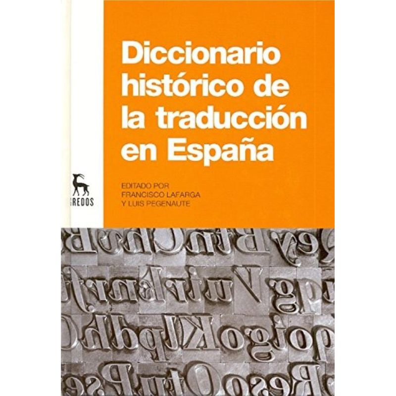 GENERICO - Diccionario Histórico De La Traducción En España