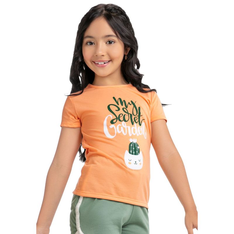 MARKETING PERSONAL - Blusa Infantil Naranja Mp 95863