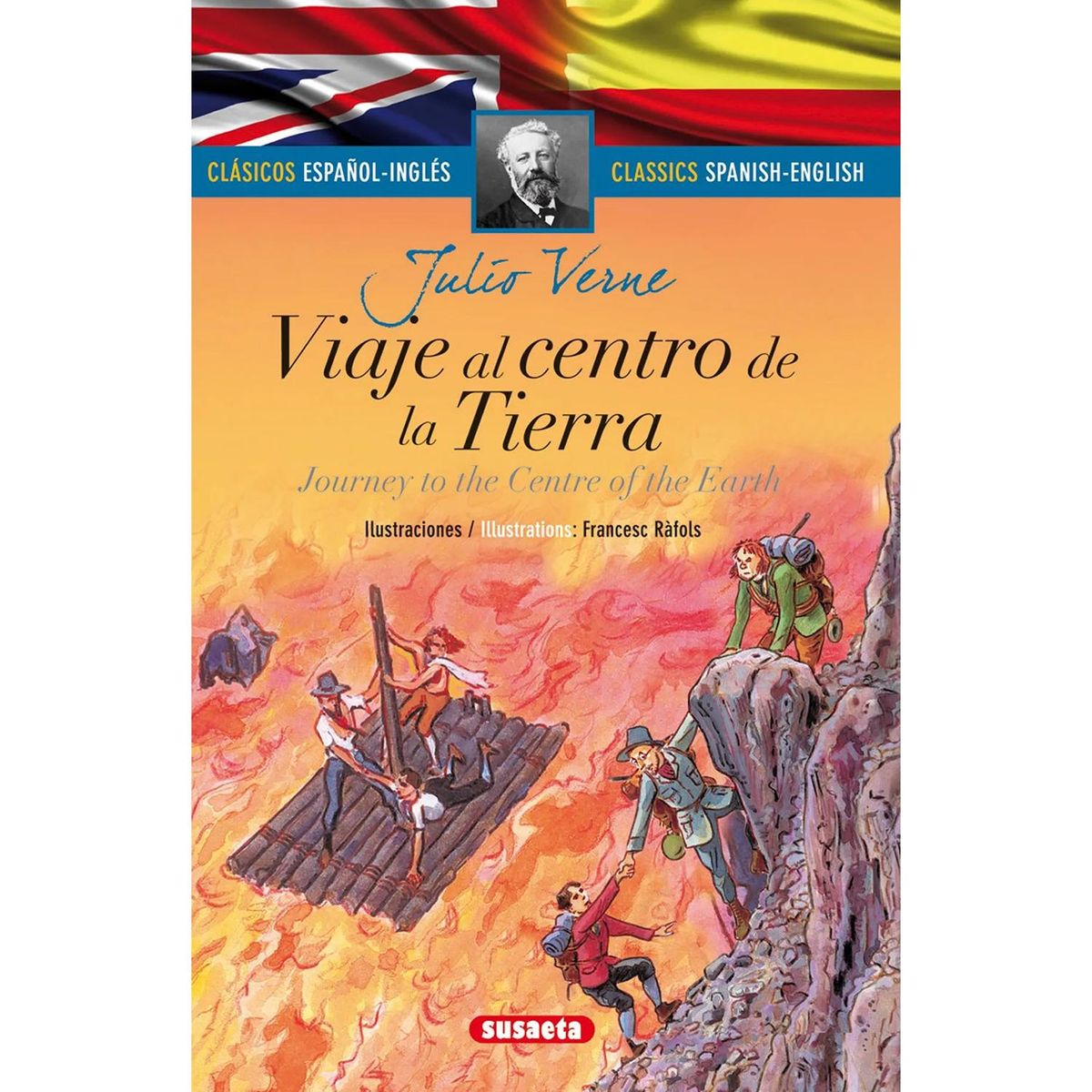 SUSAETA - Viaje Al Centro De La Tierra (t.d) Ed Bilingüe