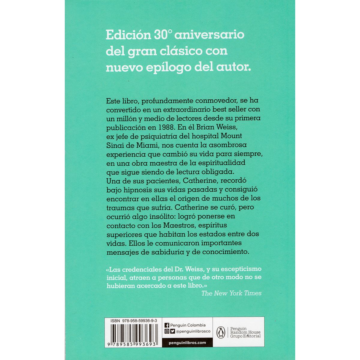 B DE BOLSILLO - Muchas Vidas, Muchos Maestros. Brian Weiss