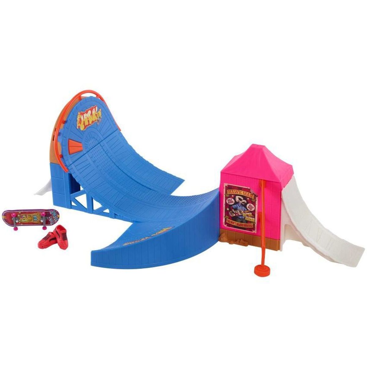 MATTEL - Hot Wheels Skate Pista de Juguete Parque de Diversiones Mattel