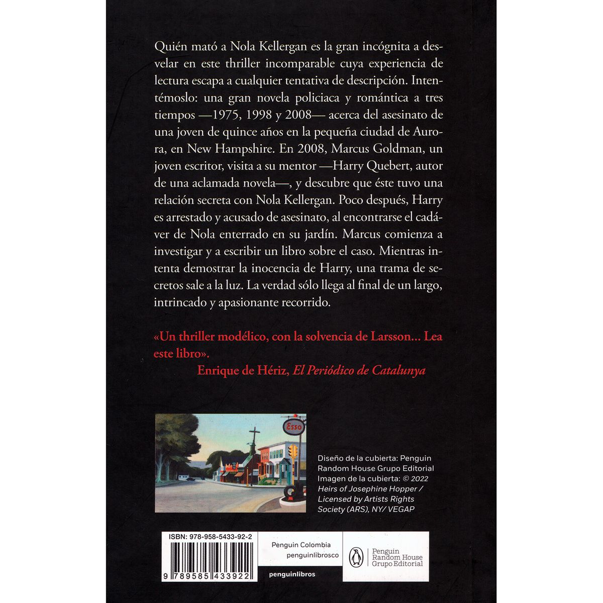 DEBOLSILLO - La Verdad Sobre El Caso Harry Quebert. Joël Dicker