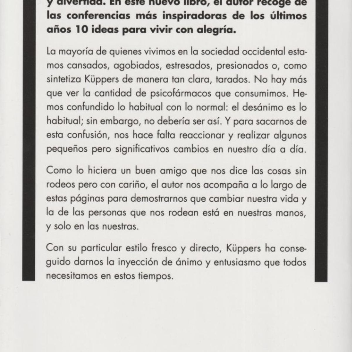 PLATAFORMA - Vivir Y Trabajar Con Entusiasmo. Victor Küppers