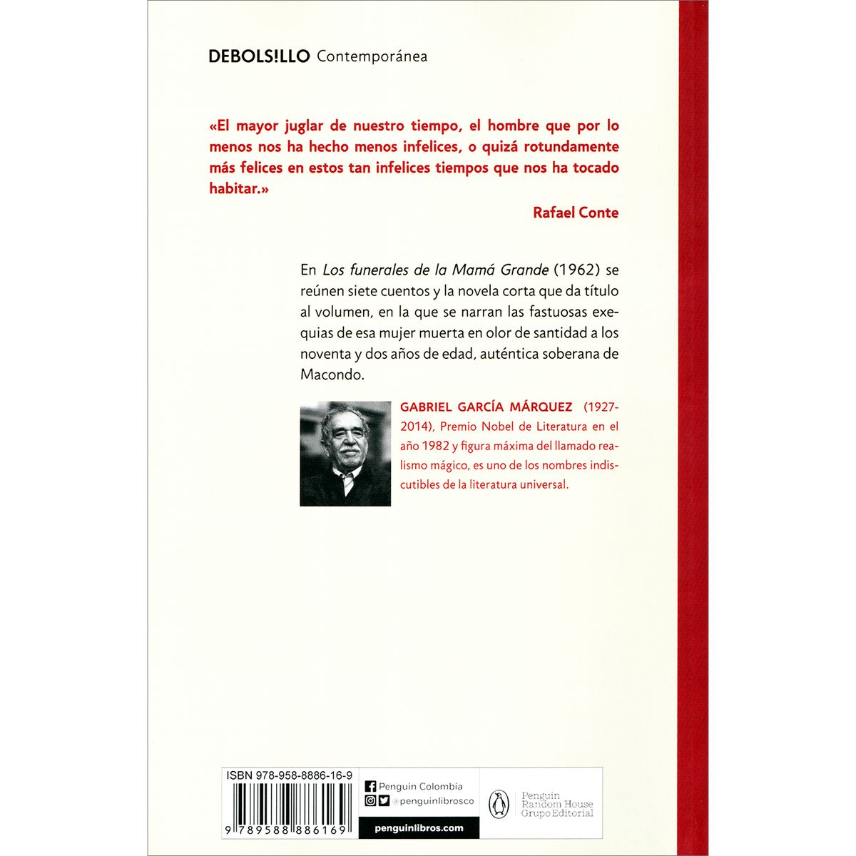 DEBOLSILLO - Los Funerales De La Mamá Grande. Gabriel García Márquez