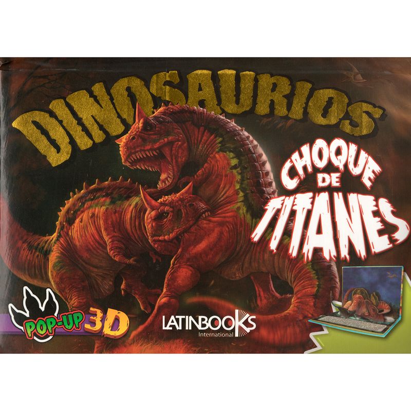 GENERICO - Dinosaurios Pop-up 3d. Choque De Titanes