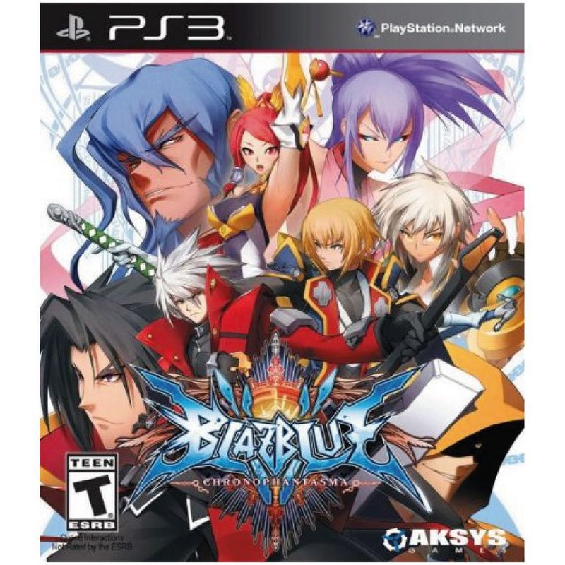PLAYSTATION - Blazblue chrono phantasma - playstation 3